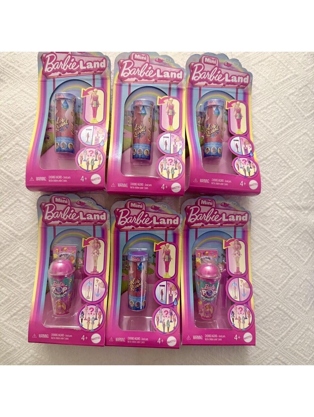 Barbie Mini BarbieLand 6 Mini-Doll mystery Easter Basket Stuffers 🐇 Sealed